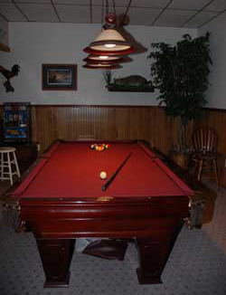 pool table